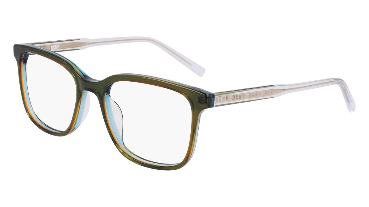 Brillen Dkny DK5065 (313) farbe crystal cargo laminate form quadratisch 