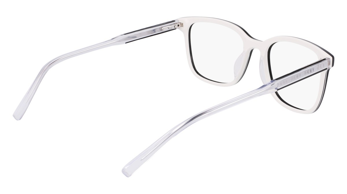 Eyeglasses Dkny DK5065 N (001) color black/white laminate shape square 