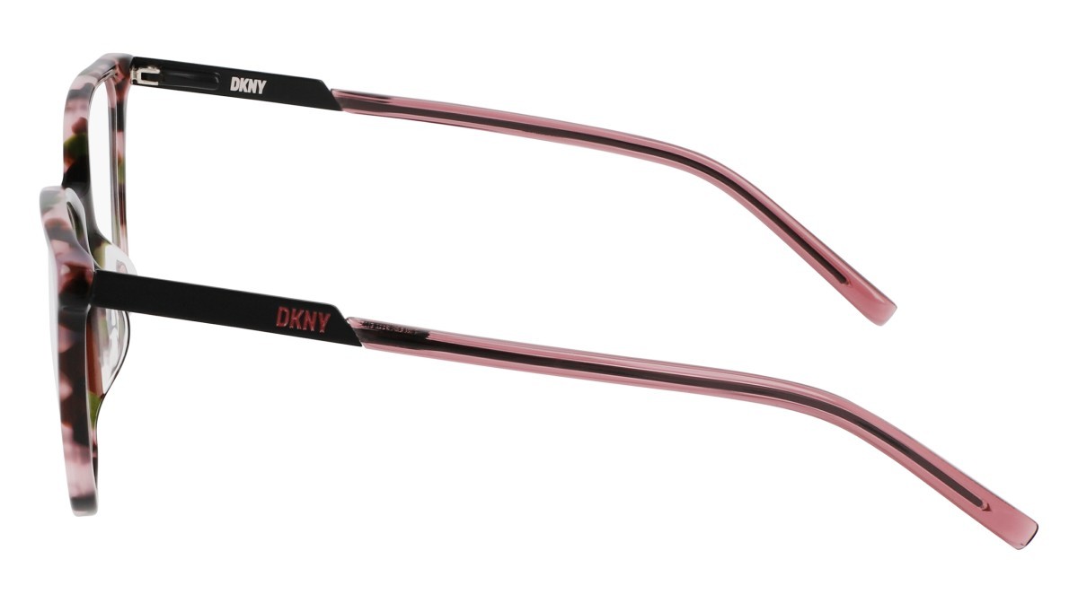 Brillen Dkny DK5066 (656) farbe rose tortoise form cat-eye 