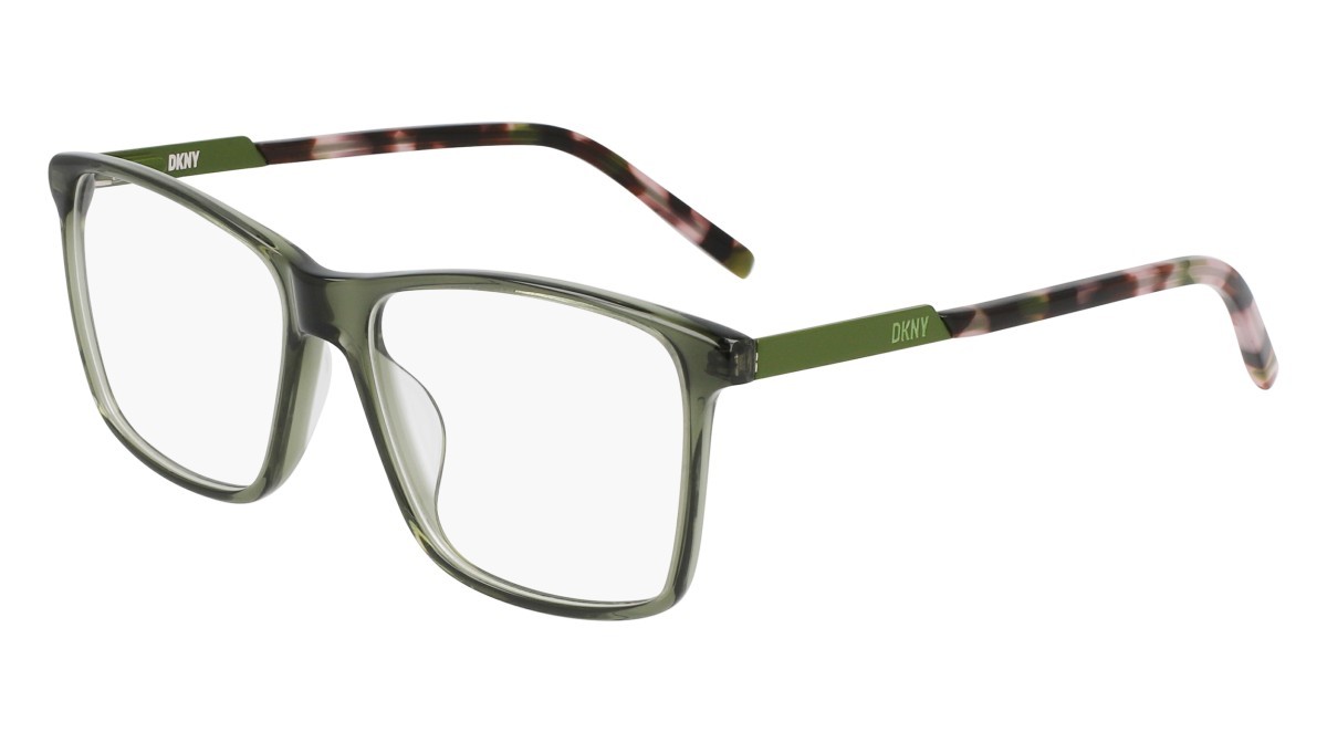 Brillen Dkny DK5067 (330) farbe pesto crystal form quadratisch 