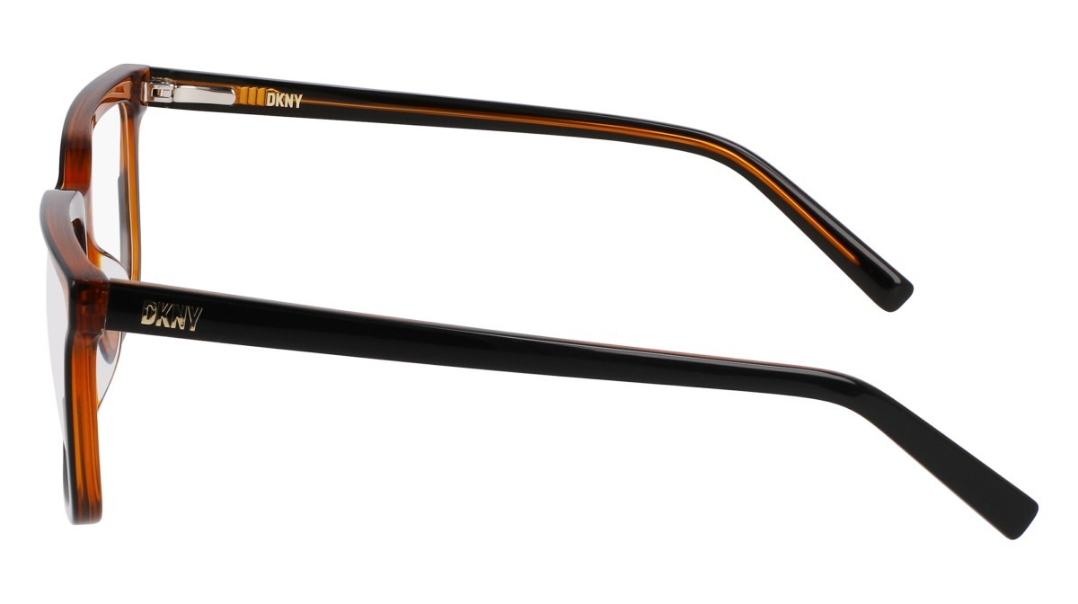 Eyeglasses Dkny DK5071 (002) color double black/brown shape square 