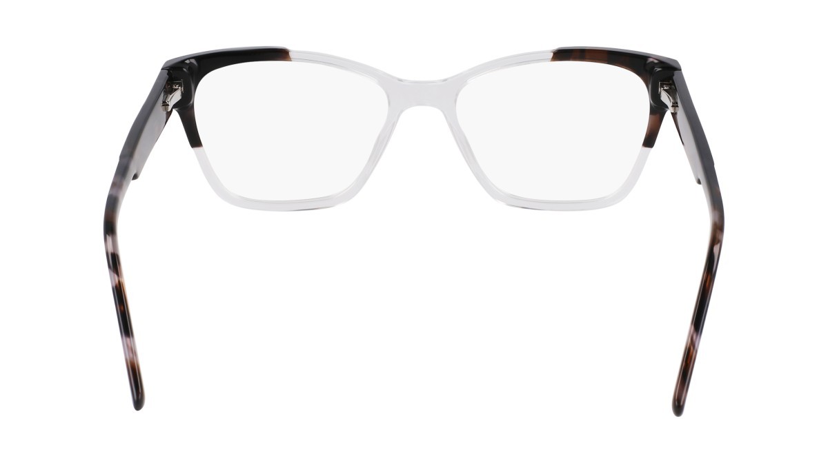 Eyeglasses Dkny DK5072 (000) color crystal clear/smoke tortoise shape cat eye 