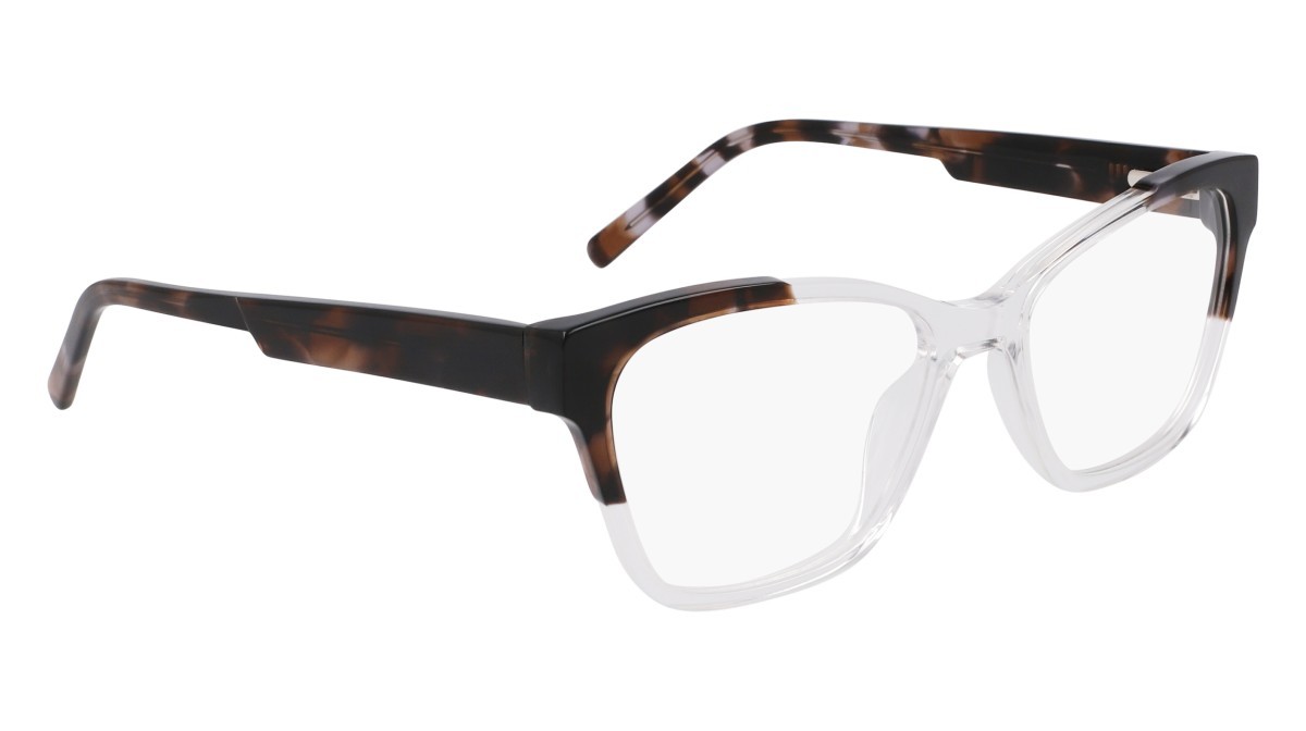 Eyeglasses Dkny DK5072 (000) color crystal clear/smoke tortoise shape cat eye 