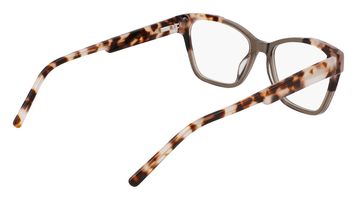 Eyeglasses Dkny DK5072 (015) color smoke crystal/milk tortoise shape cat eye 