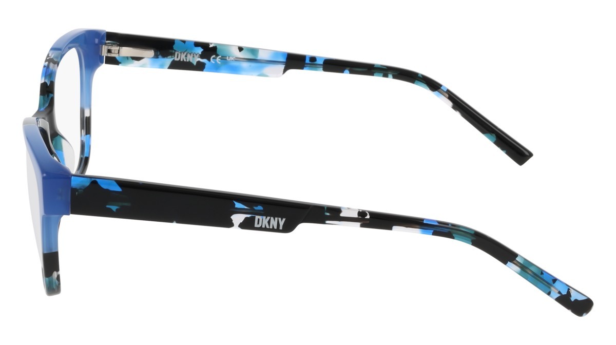 Eyeglasses Dkny DK5072 (405) color sapphire tortoise/milky blue shape cat eye 