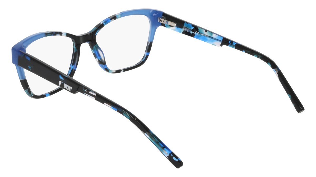 Eyeglasses Dkny DK5072 (405) color sapphire tortoise/milky blue shape cat eye 