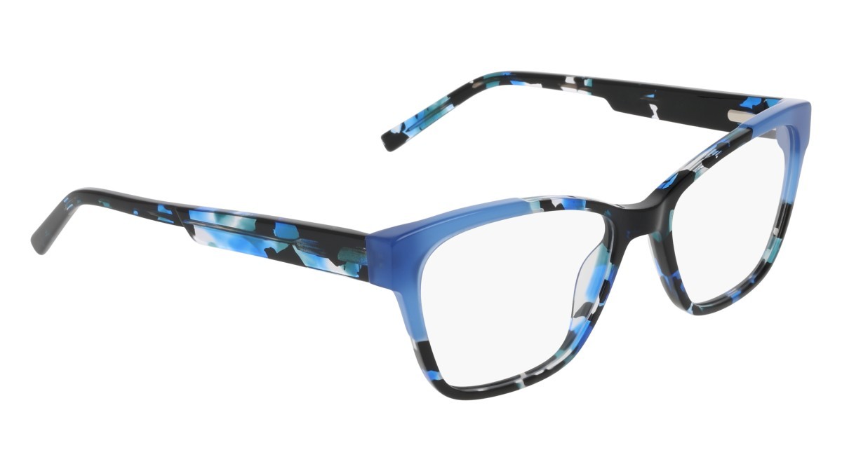 Eyeglasses Dkny DK5072 (405) color sapphire tortoise/milky blue shape cat eye 
