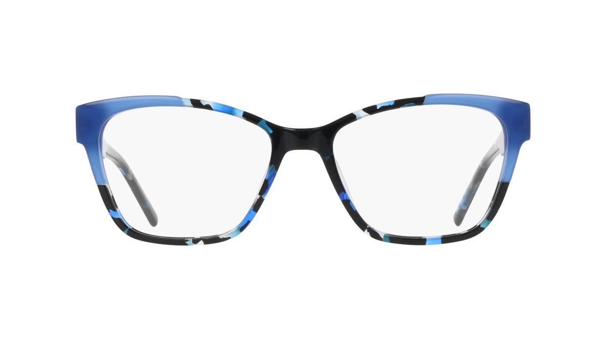 Eyeglasses Dkny DK5072 (405) color sapphire tortoise/milky blue shape cat eye 