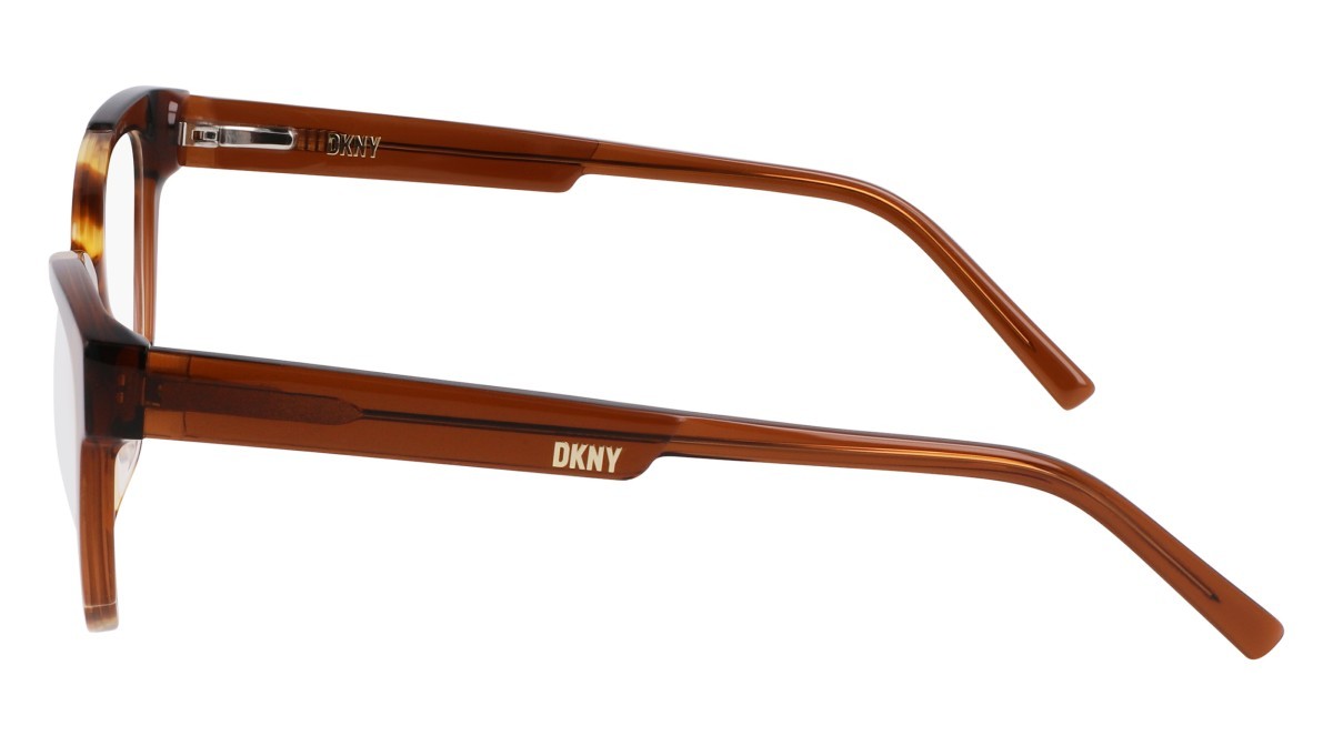 Eyeglasses Dkny DK5073 (243) color honey tortoise/coco crystal shape round 