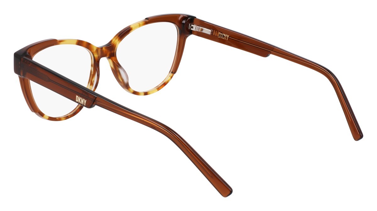 Eyeglasses Dkny DK5073 (243) color honey tortoise/coco crystal shape round 