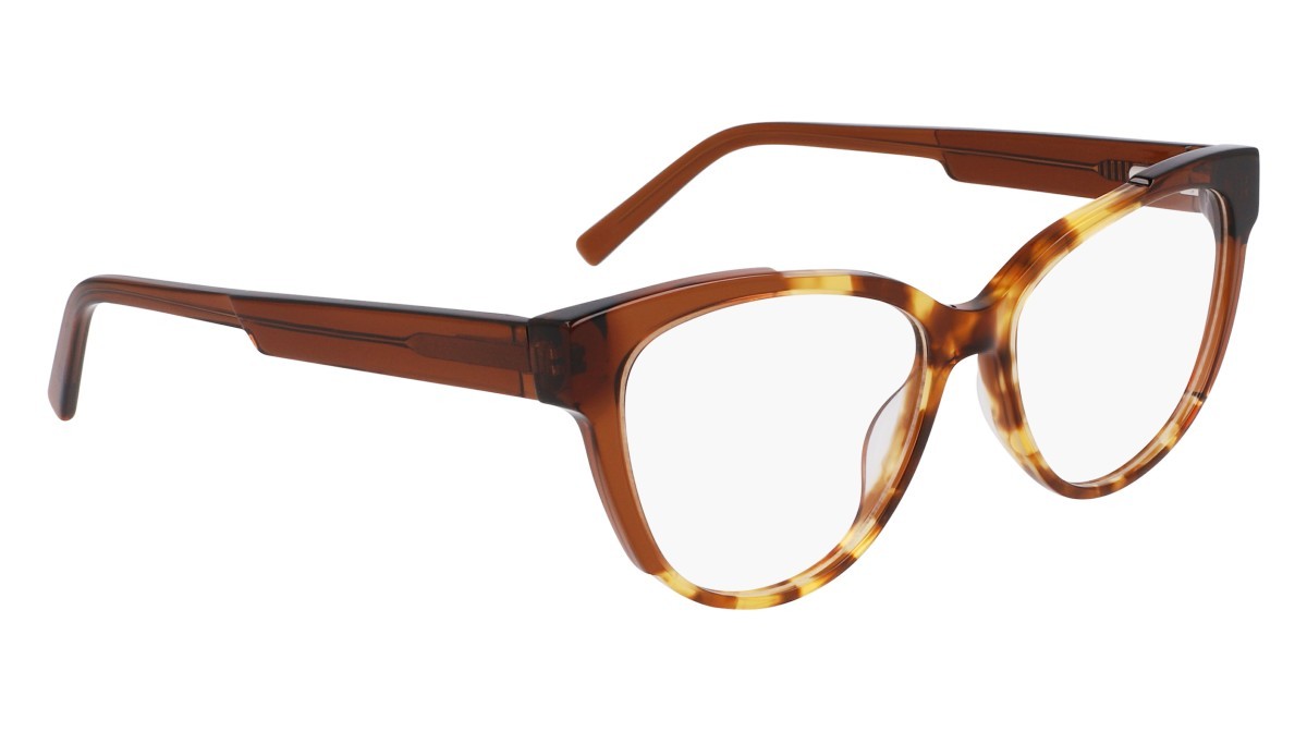 Eyeglasses Dkny DK5073 (243) color honey tortoise/coco crystal shape round 