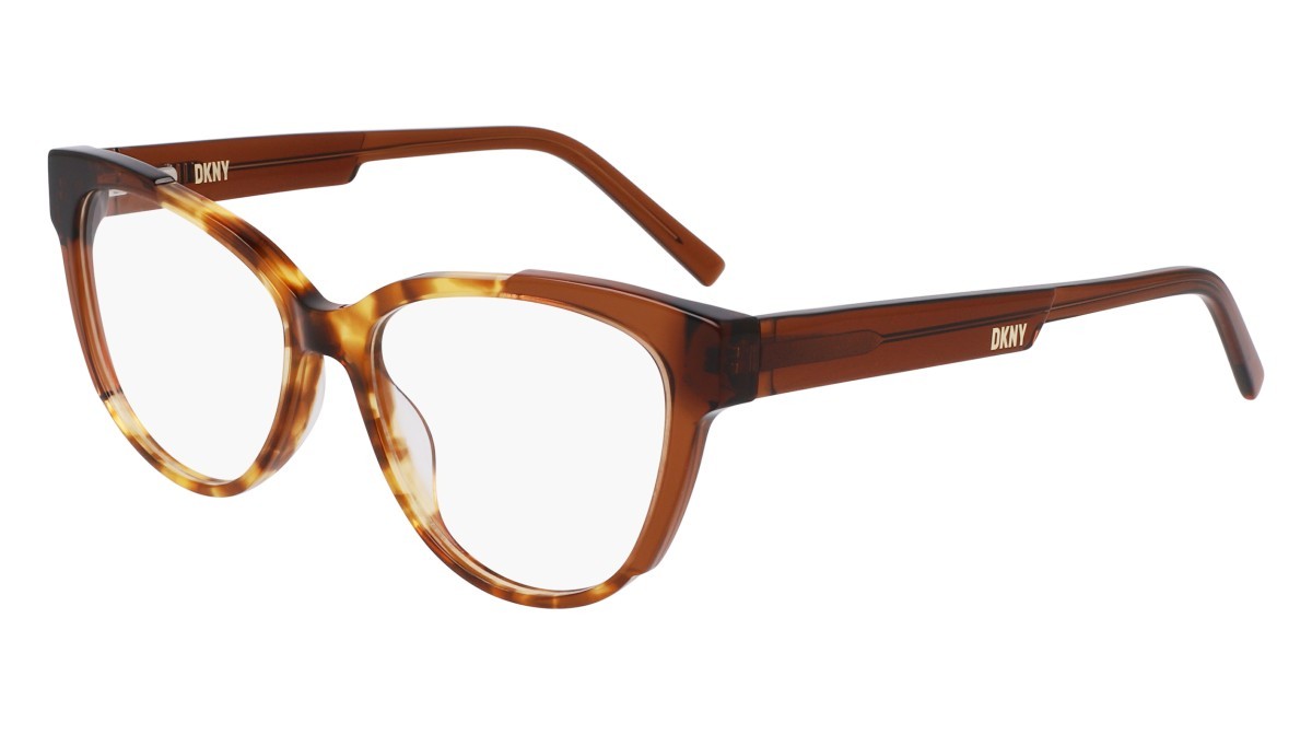 Eyeglasses Dkny DK5073 (243) color honey tortoise/coco crystal shape round 