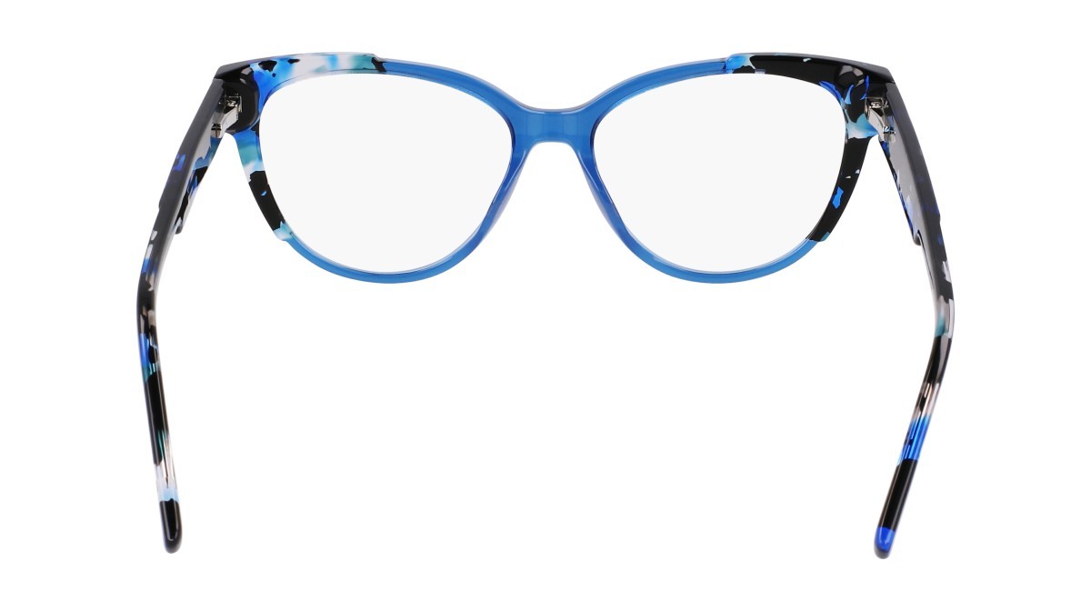 Eyeglasses Dkny DK5073 (425) color sapphire crystal/sapphire tort shape round 
