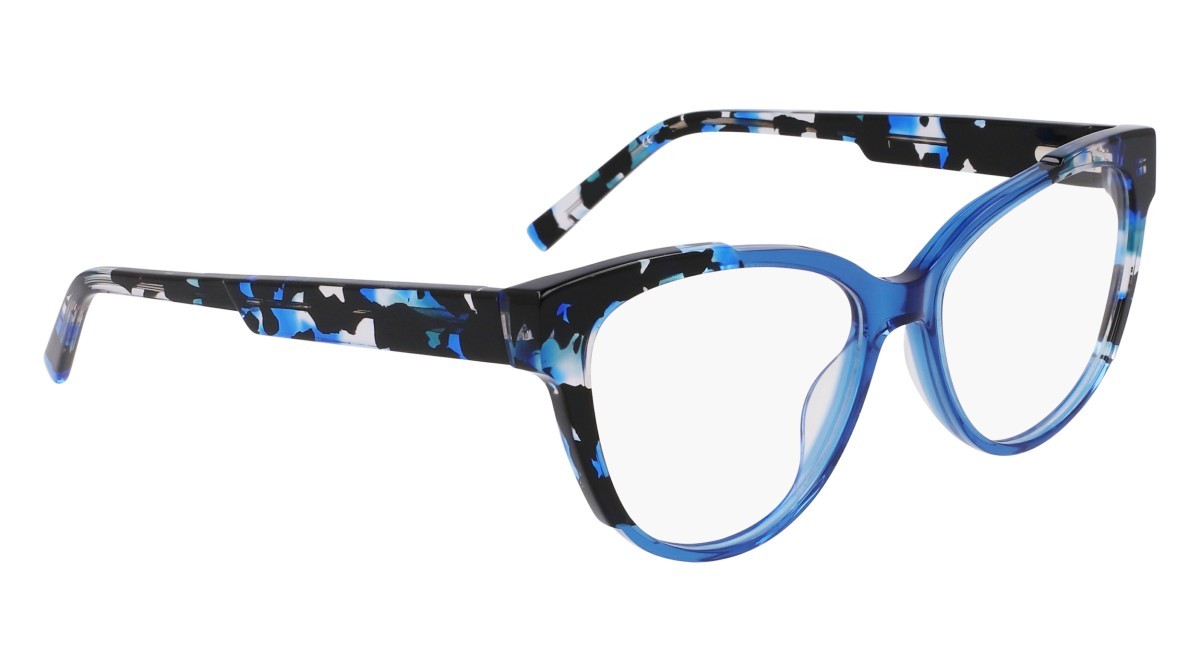 Eyeglasses Dkny DK5073 (425) color sapphire crystal/sapphire tort shape round 