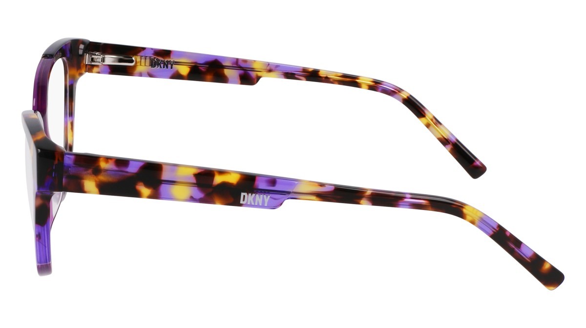 Occhiali da vista Dkny DK5073 (520) colore amethyst crystal/violet tortoi forma rotondo 