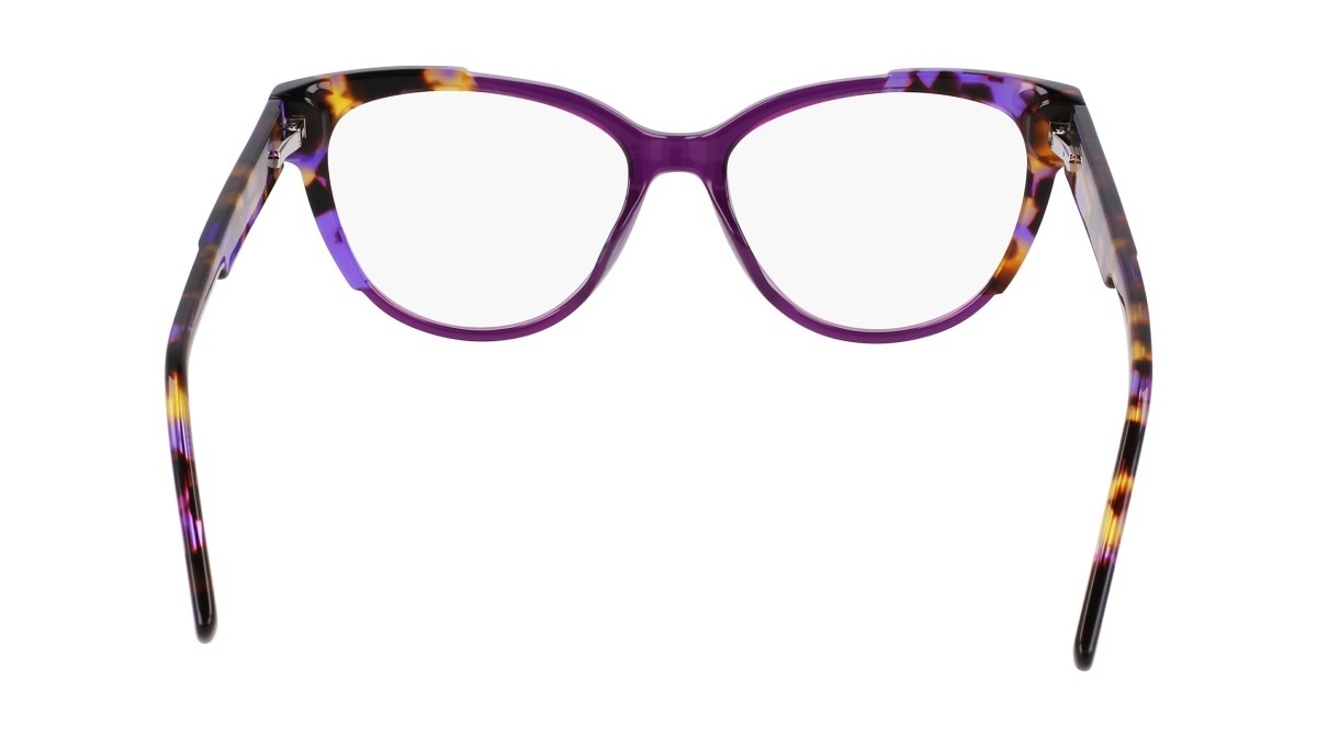 Occhiali da vista Dkny DK5073 (520) colore amethyst crystal/violet tortoi forma rotondo 