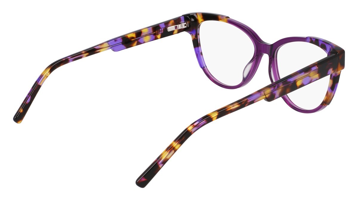 Occhiali da vista Dkny DK5073 (520) colore amethyst crystal/violet tortoi forma rotondo 