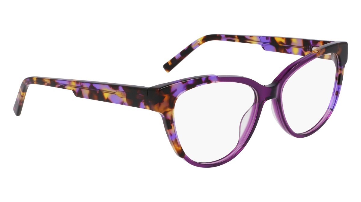 Occhiali da vista Dkny DK5073 (520) colore amethyst crystal/violet tortoi forma rotondo 