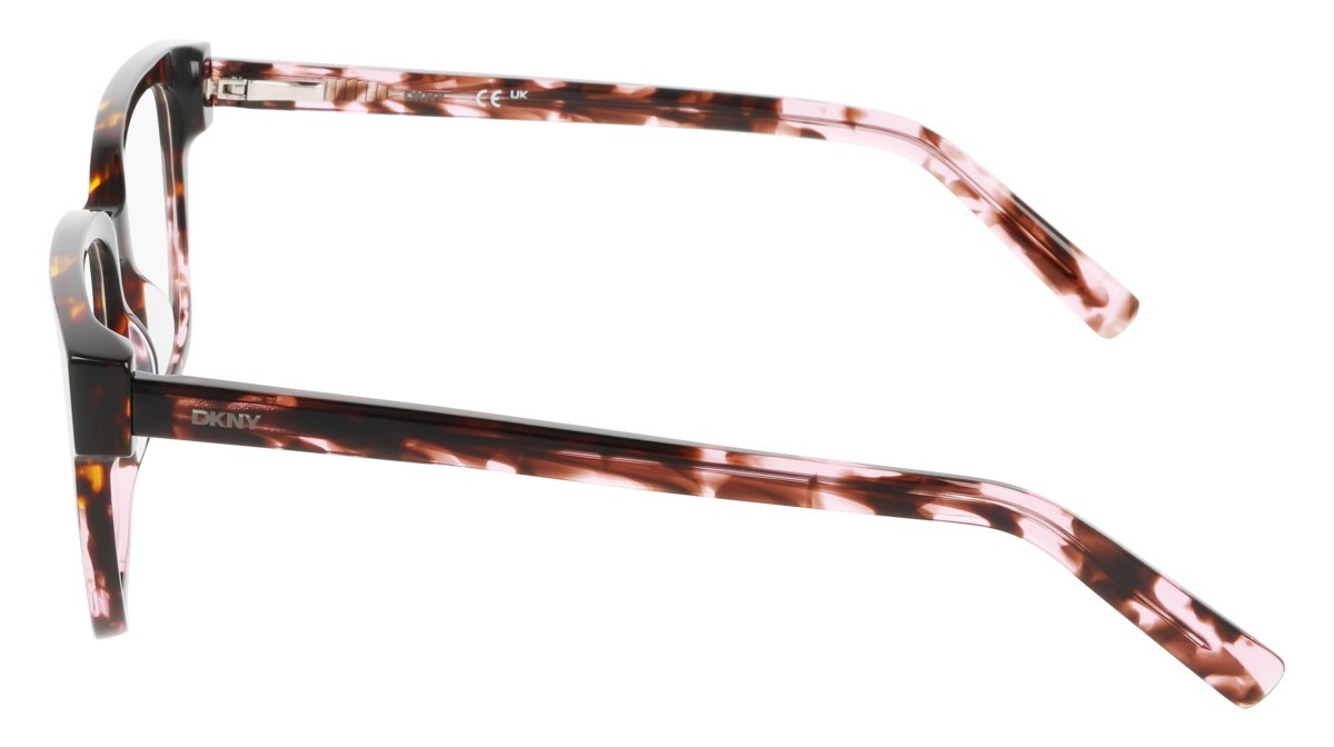 Brillen Dkny DK5075 (269) farbe honey/pink tortoise form quadratisch 