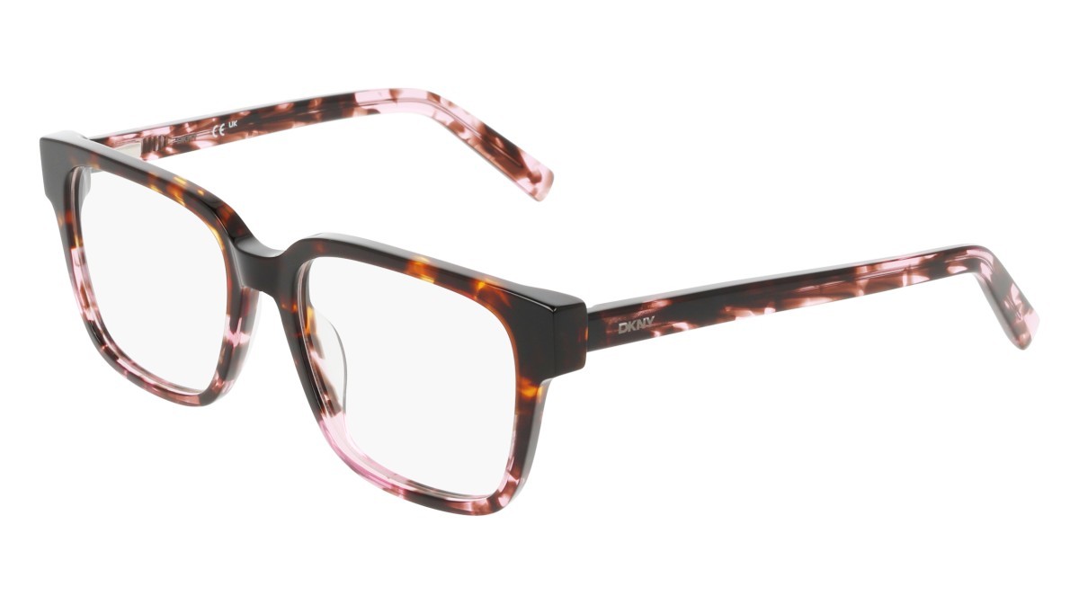 Brillen Dkny DK5075 (269) farbe honey/pink tortoise form quadratisch 