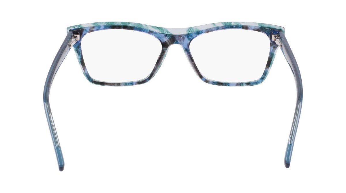 Eyeglasses Dkny DK5076 (388) color teal horn shape rectangle 
