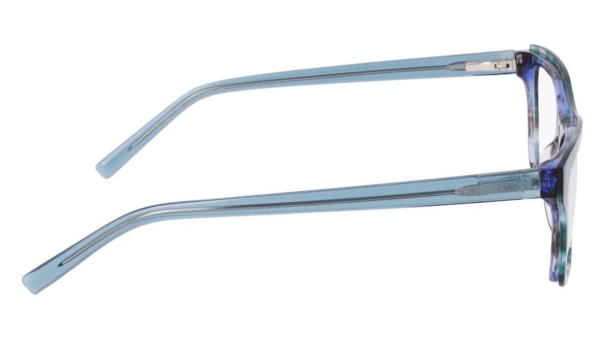 Eyeglasses Dkny DK5076 (388) color teal horn shape rectangle 