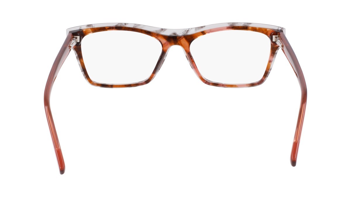 Eyeglasses Dkny DK5076 (667) color smoke/rose horn shape rectangle 