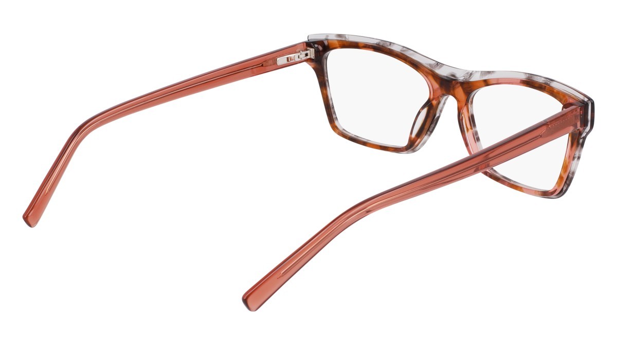 Eyeglasses Dkny DK5076 (667) color smoke/rose horn shape rectangle 