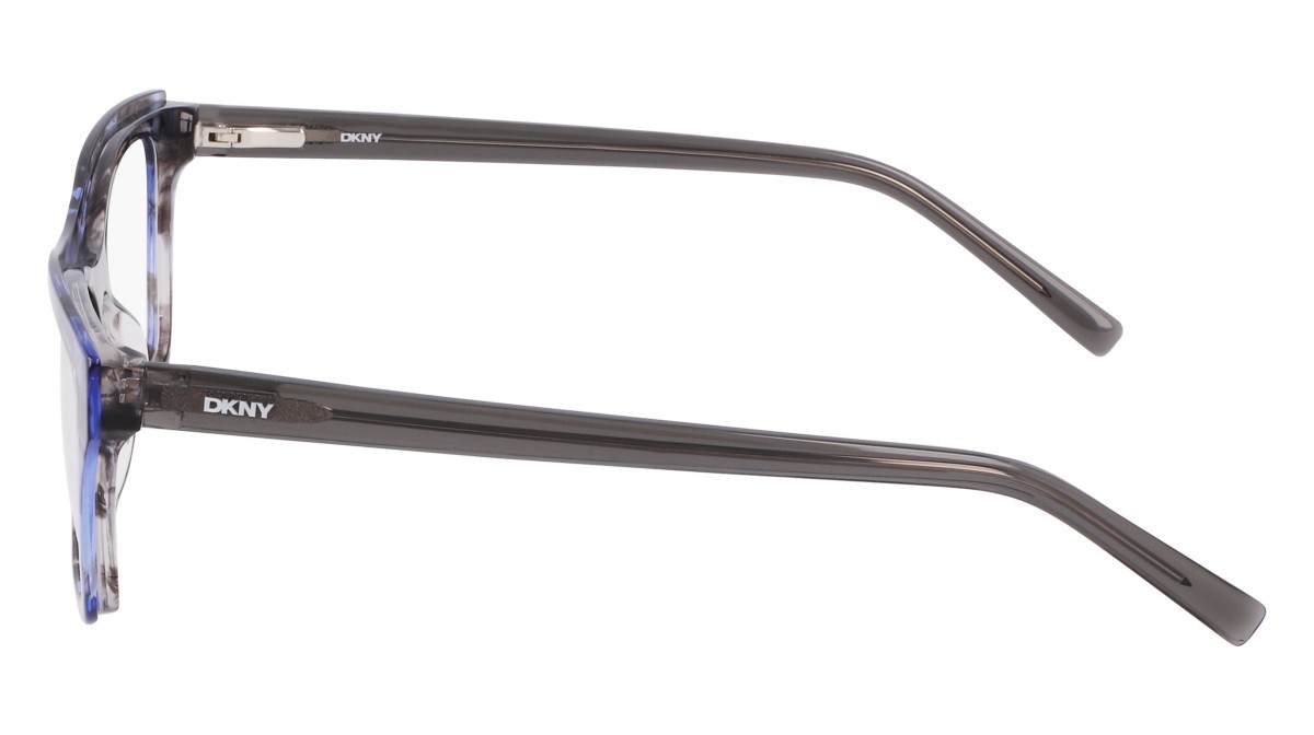 Eyeglasses Dkny DK5076 N (019) color blue/smoke horn shape rectangle 