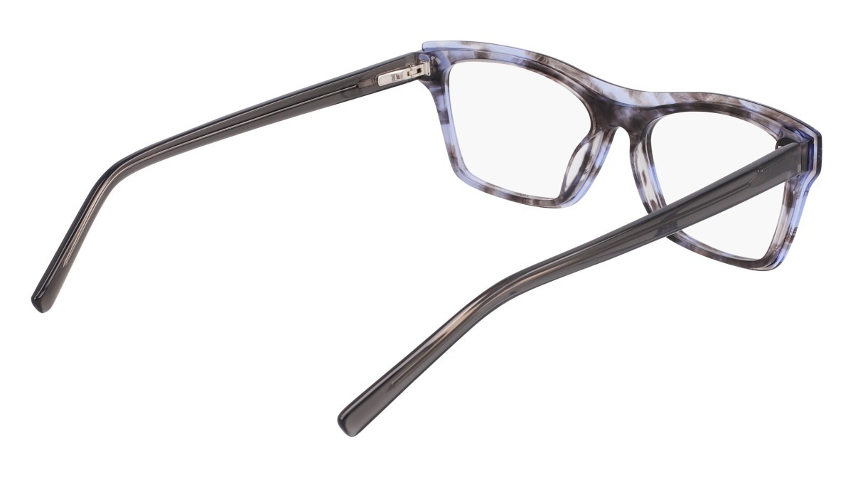 Eyeglasses Dkny DK5076 N (019) color blue/smoke horn shape rectangle 