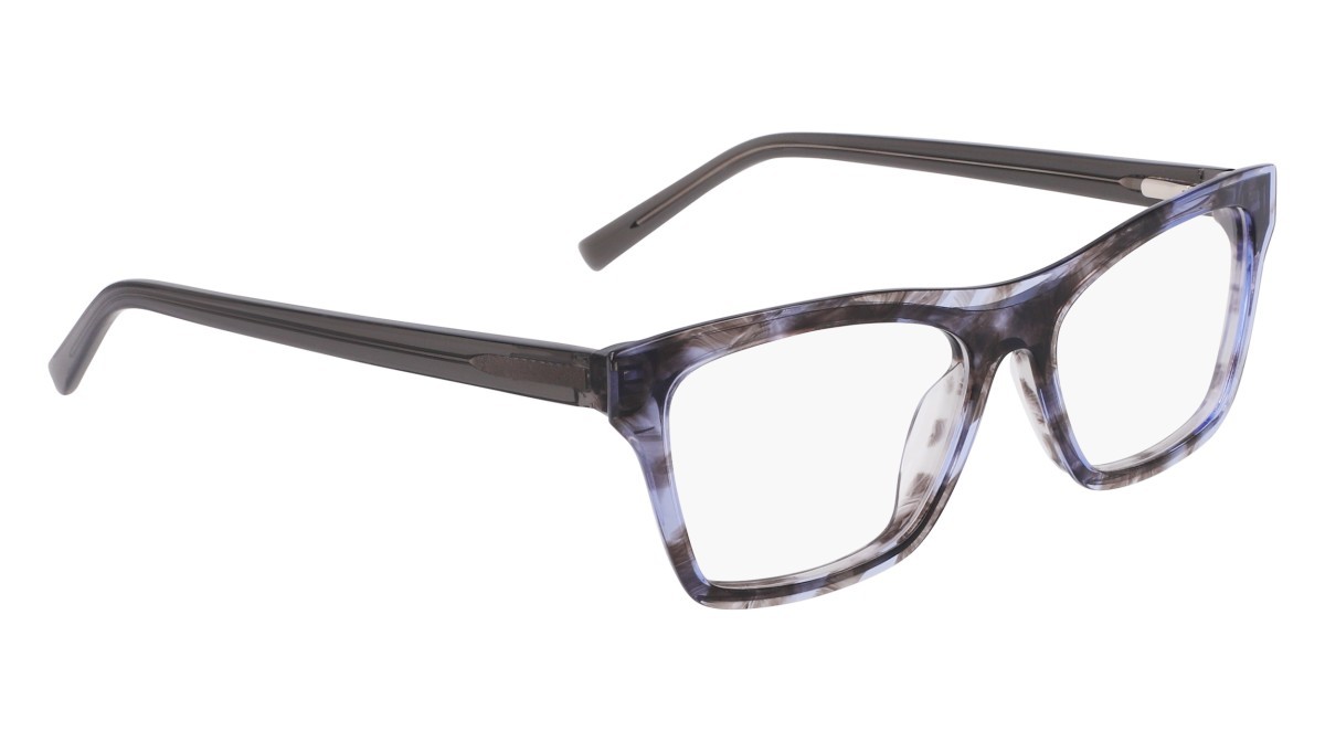 Eyeglasses Dkny DK5076 N (019) color blue/smoke horn shape rectangle 