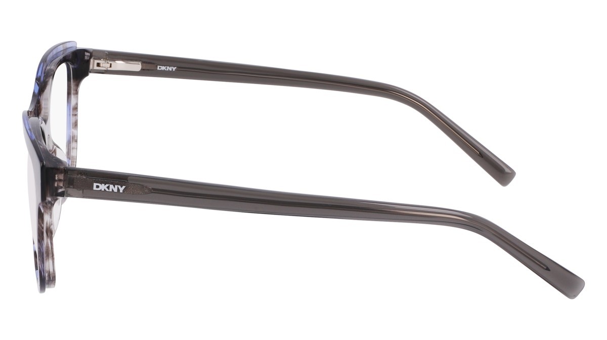 Eyeglasses Dkny DK5077 (019) color blue/smoke horn shape round 