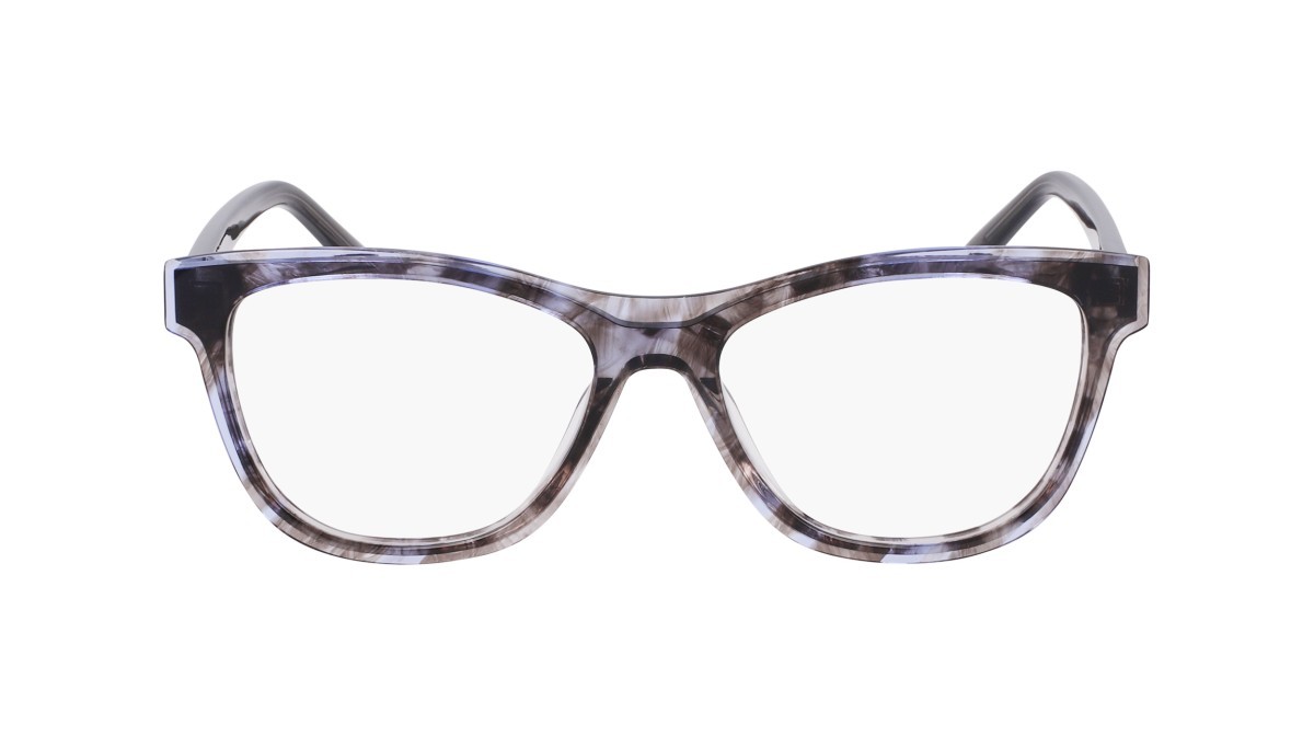 Eyeglasses Dkny DK5077 (019) color blue/smoke horn shape round 