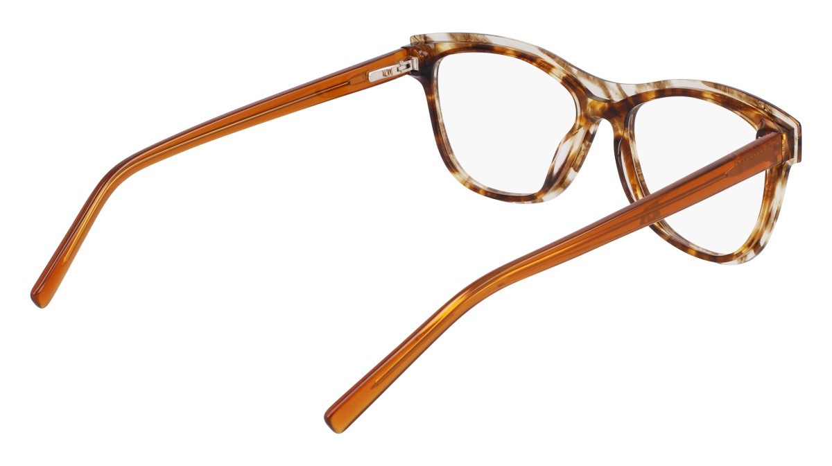 Eyeglasses Dkny DK5077 (228) color brown horn shape round 