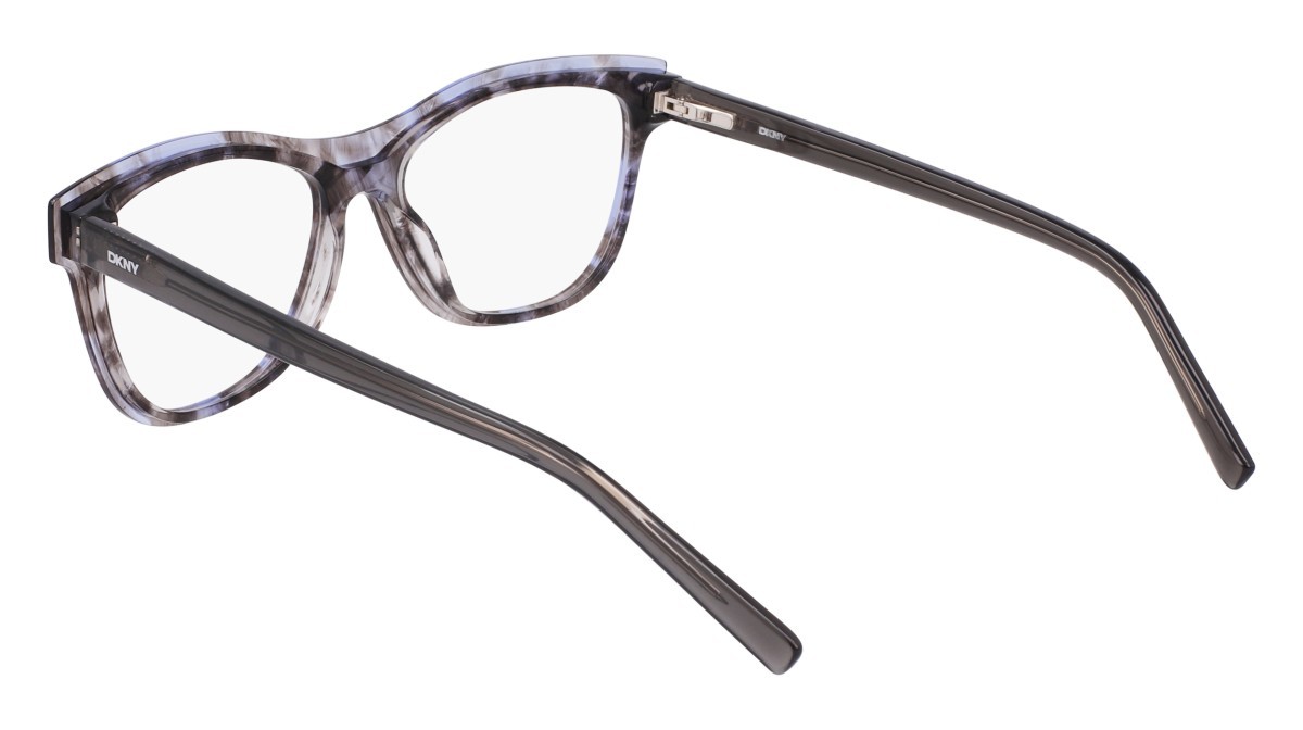 Eyeglasses Dkny DK5077 N (019) color blue/smoke horn shape round 