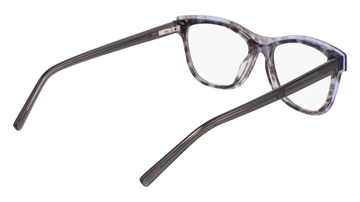 Eyeglasses Dkny DK5077 N (019) color blue/smoke horn shape round 