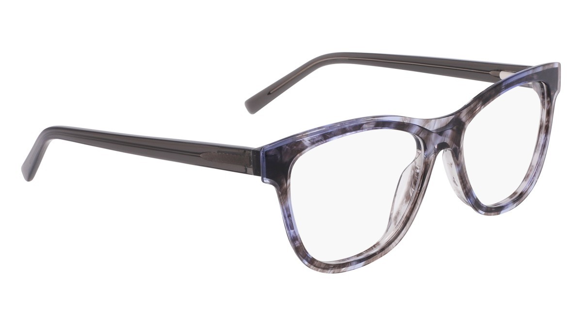 Eyeglasses Dkny DK5077 N (019) color blue/smoke horn shape round 