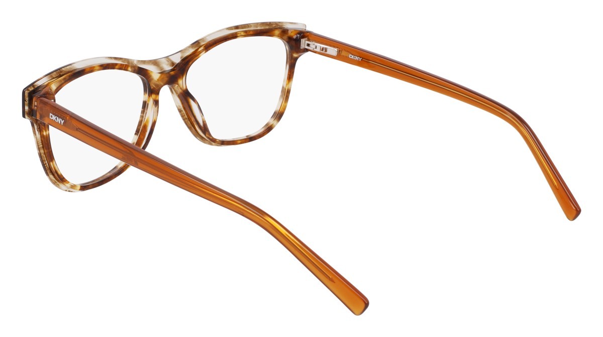 Eyeglasses Dkny DK5077 N (228) color brown horn shape round 