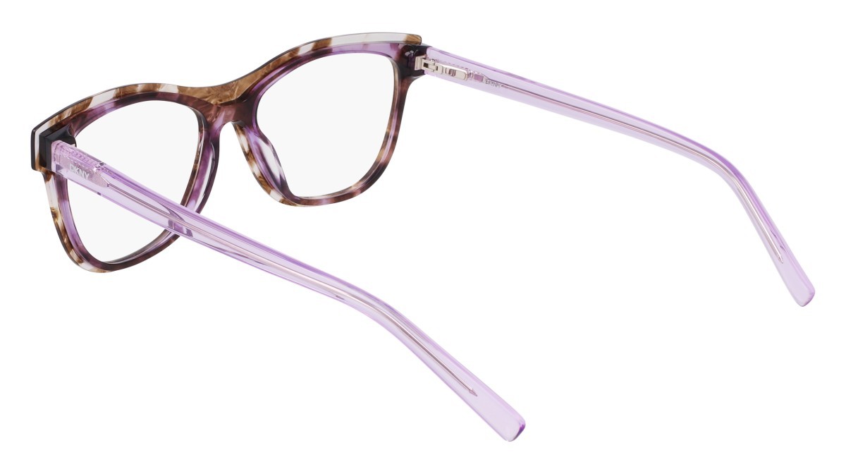 Eyeglasses Dkny DK5077 N (554) color purple horn shape round 