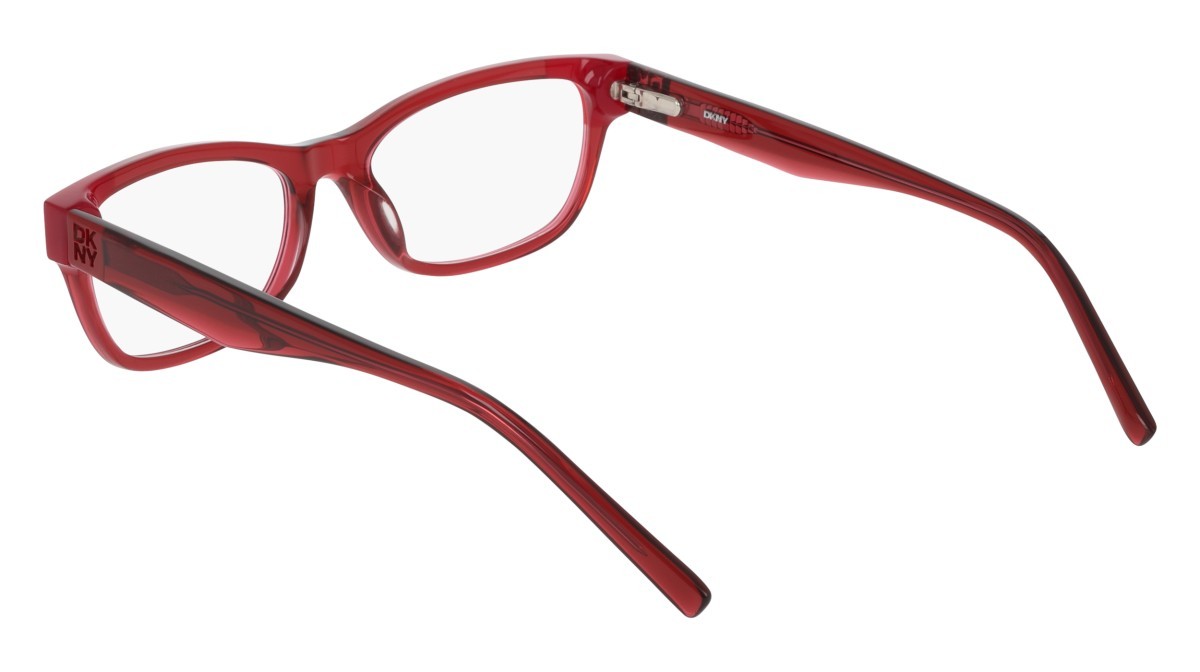 Eyeglasses Dkny DK5082 (610) color crystal merlot shape rectangle 