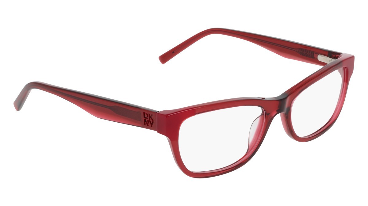 Eyeglasses Dkny DK5082 (610) color crystal merlot shape rectangle 