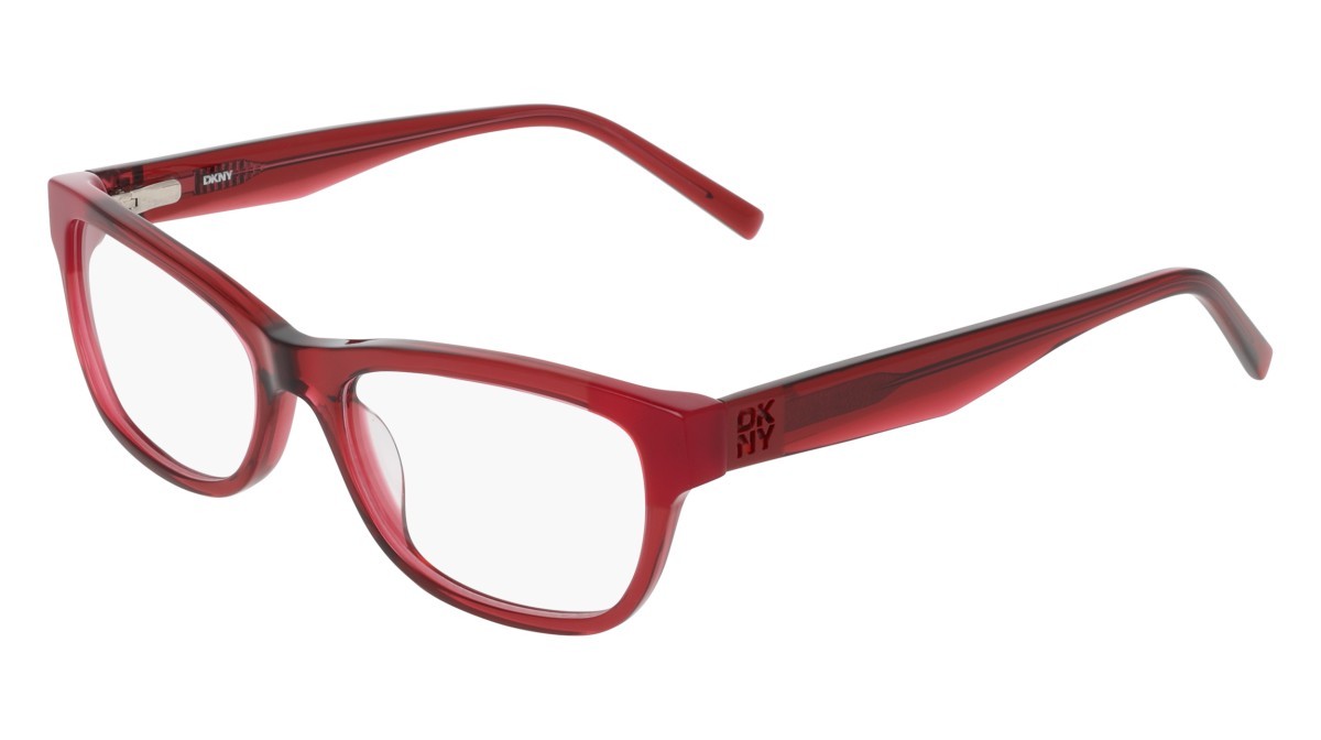 Eyeglasses Dkny DK5082 (610) color crystal merlot shape rectangle 