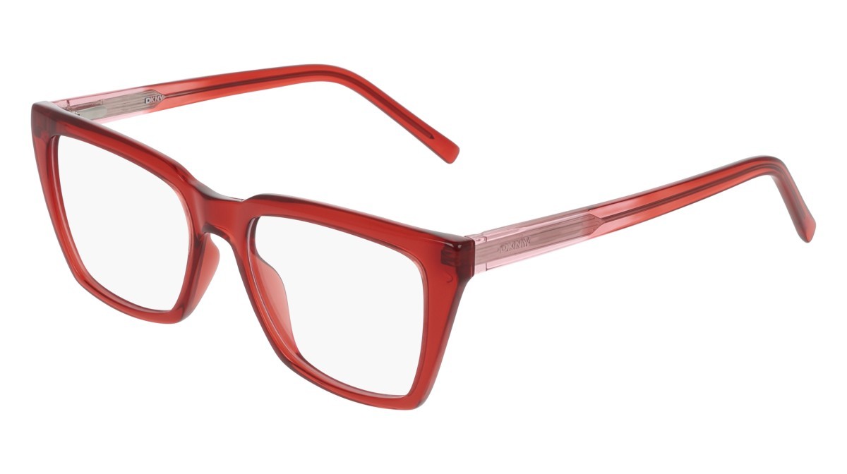 Eyeglasses Dkny DK5085 (600) color crystal rouge shape butterfly 