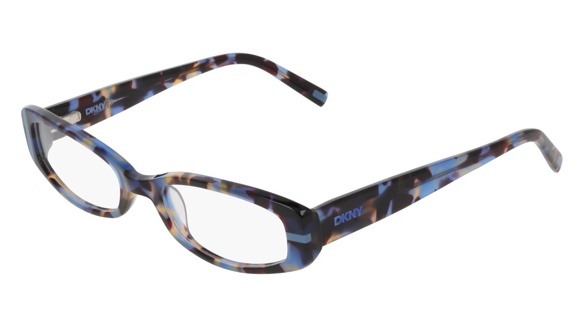 Eyeglasses Dkny DK5086 (405) color blue tortoise shape oval 