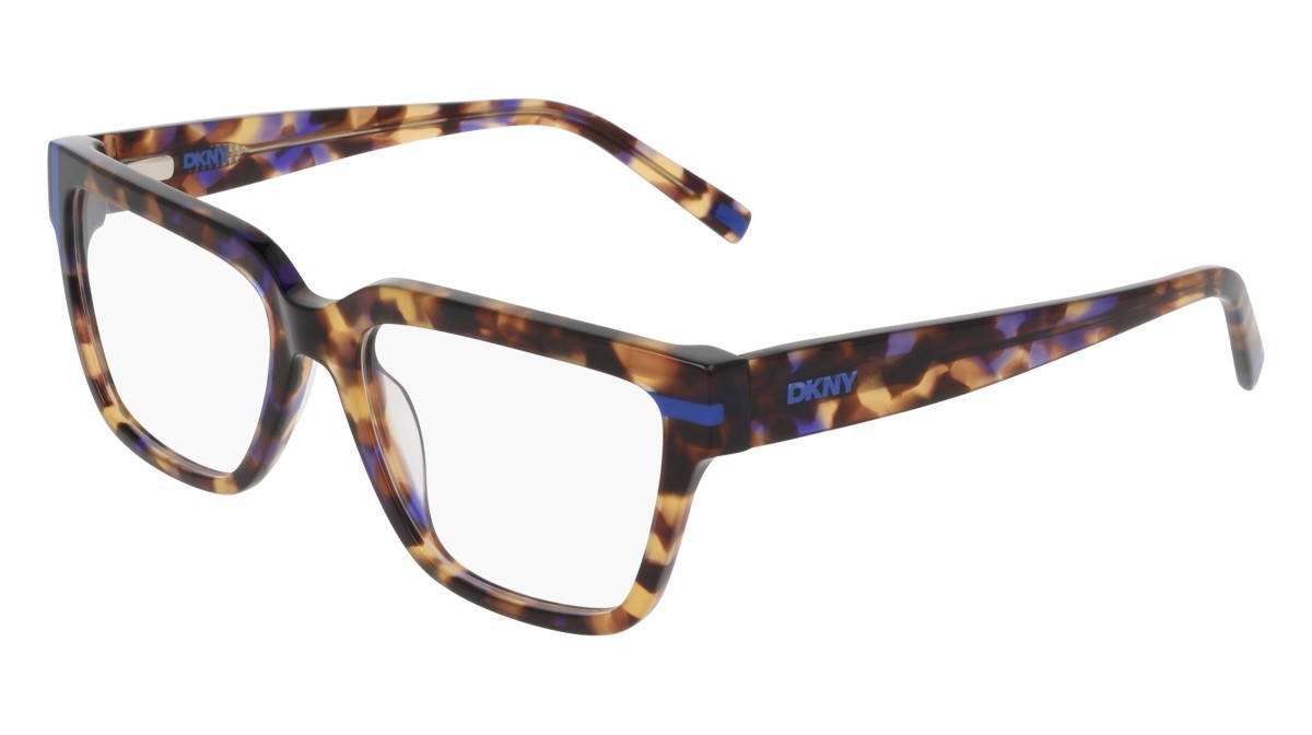 Eyeglasses Dkny DK5087 (282) color cobalt tortoise shape pantos 