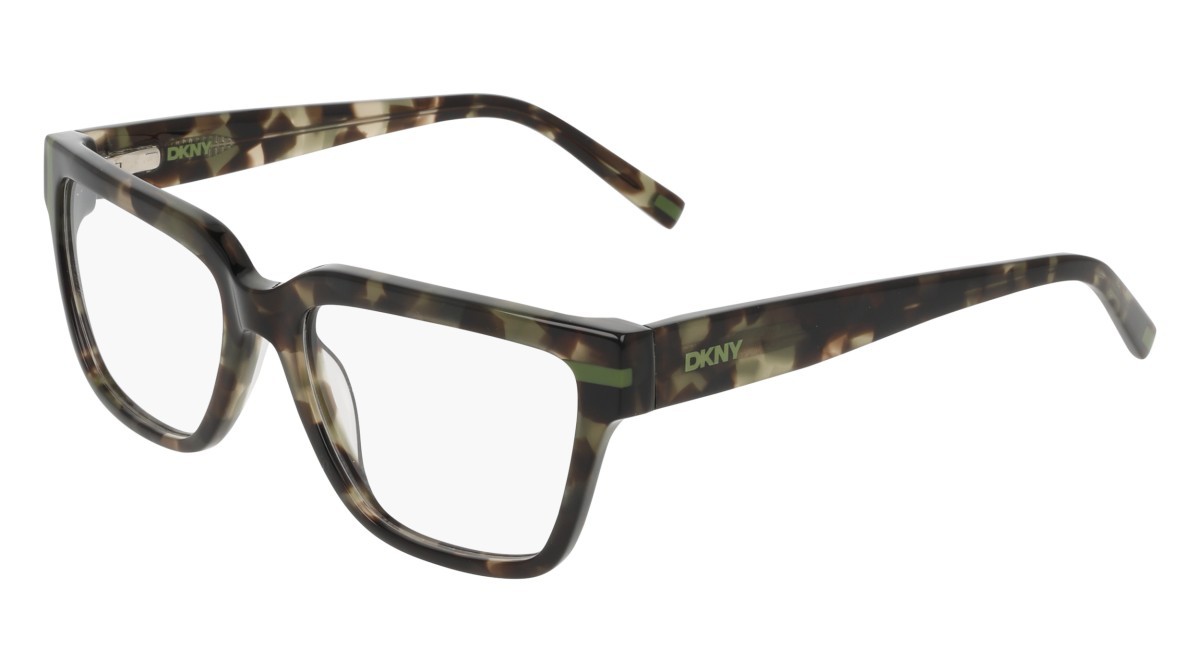 Eyeglasses Dkny DK5087 (323) color olive tortoise shape pantos 
