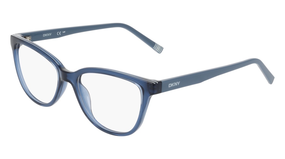 Eyeglasses Dkny DK5089 (400) color denim blue shape cat eye 