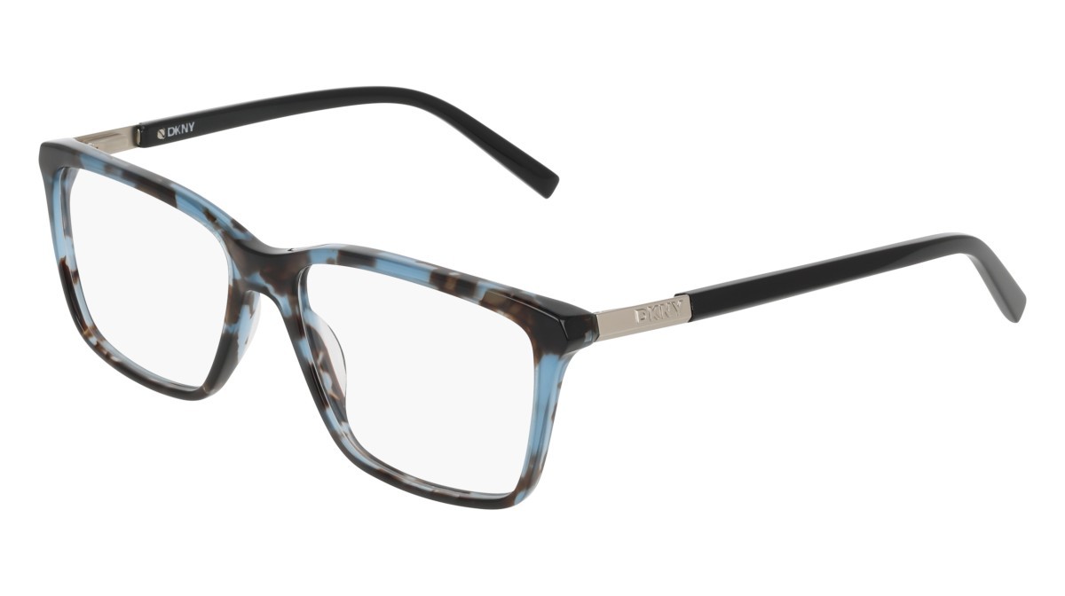 Eyeglasses Dkny DK5091 (405) color blue tortoise shape square 