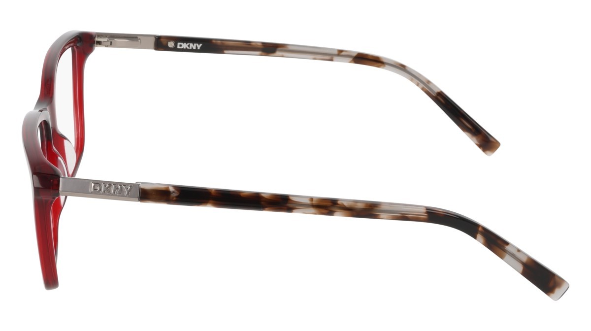 Eyeglasses Dkny DK5091 (650) color bordeaux shape square 