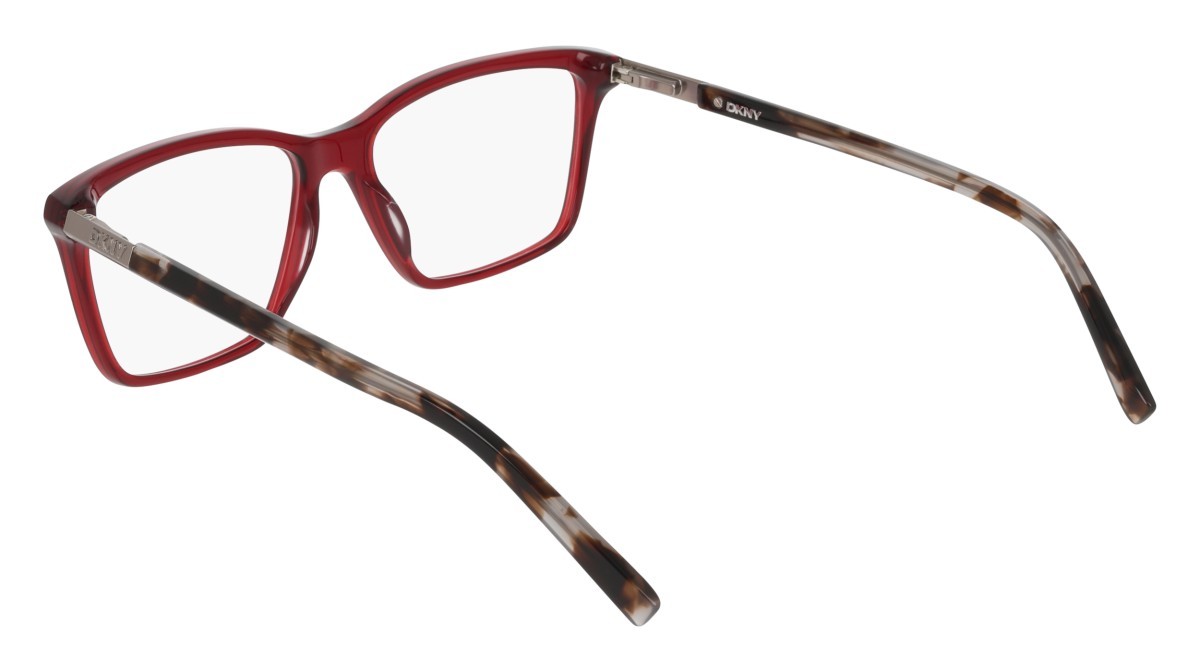 Eyeglasses Dkny DK5091 (650) color bordeaux shape square 
